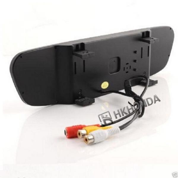 4.3&#034; inch monitor Screen + 4LED Car Track Dynamic Trajectory Rearview CCD Camera #3 image