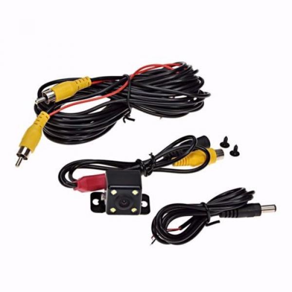 4 LED Car Dynamic Track Rear View Reverse CCD Camera tracking For Volvo #11 image