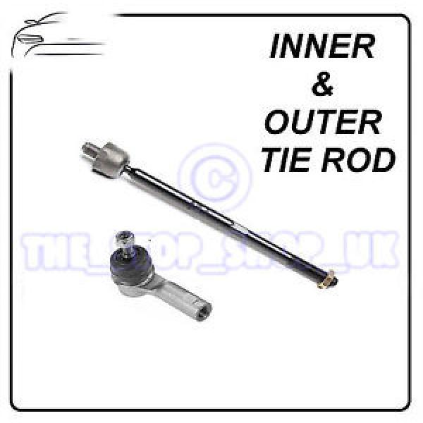 Ford C-Max Volvo C30 C70 S40 LEFT Inner &amp; Outer Tie Rod End Steering Track Rod #1 image