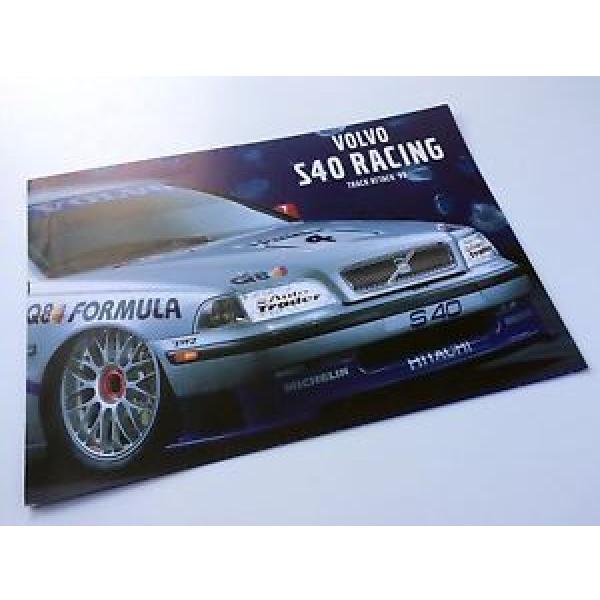1998 Volvo BTCC S40 Racing Track Attack International Edition Poster Brochure #1 image