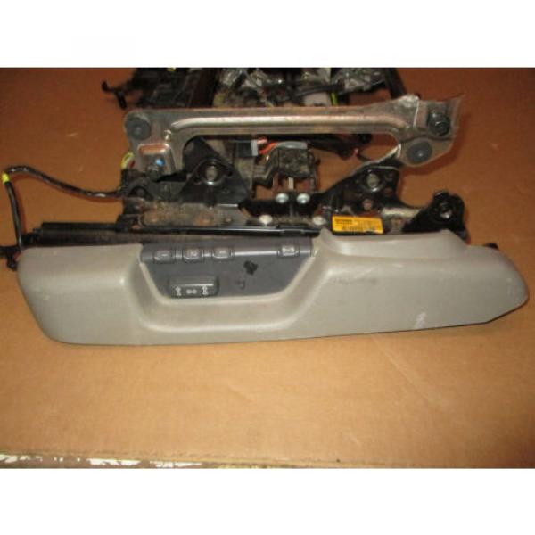 01 02 03 04 VOLVO S60 SEDAN FRONT DRIVER POWER SEAT TRACK TAUPE/LIGHT TAUPE(81) #7 image