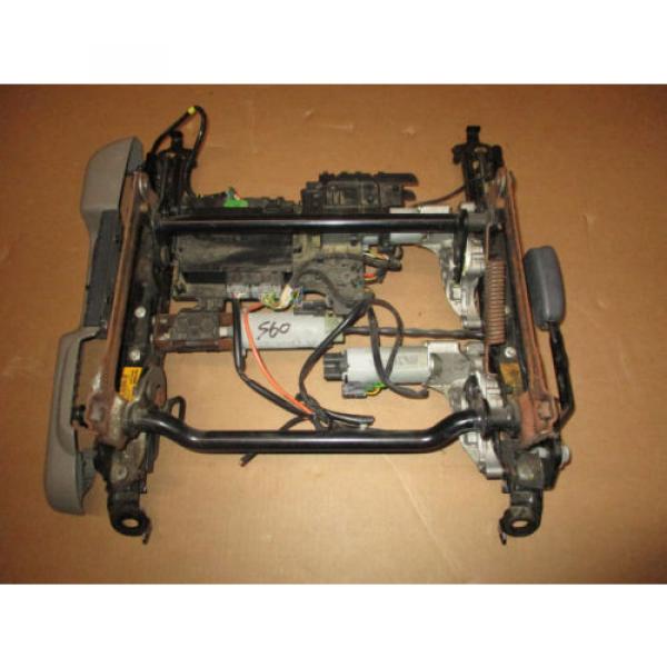 01 02 03 04 VOLVO S60 SEDAN FRONT DRIVER POWER SEAT TRACK TAUPE/LIGHT TAUPE(81) #9 image