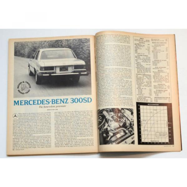 Road &amp; Track Magazine August 1978 Mazda RX-7 Volvo 262C Mercedes-Benz 300SD #5 image