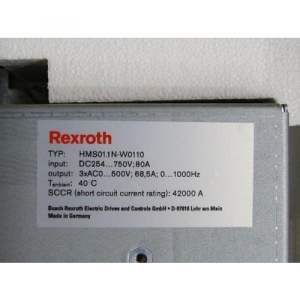 Rexroth HMS01.1N-W0110-A-07-NNNN Einzelachs - Wechselrichter   &gt; ungebraucht! &lt; #3 image