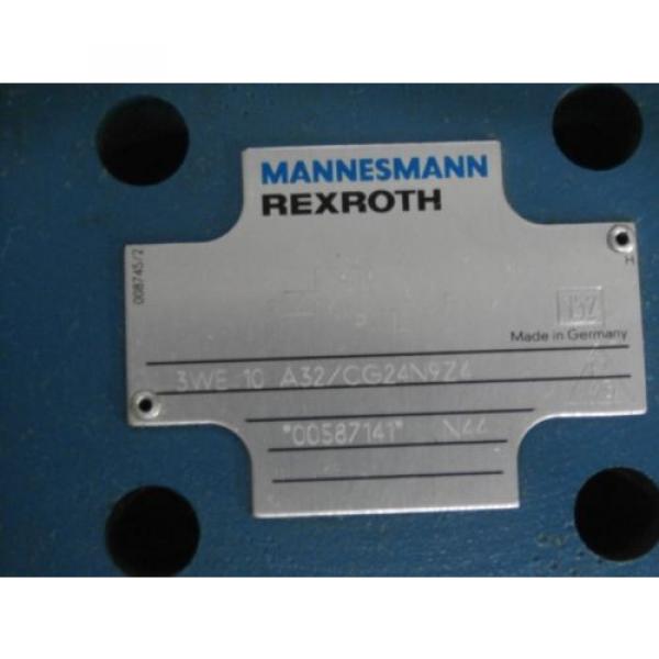 Mannesmann Rexroth 3WE10A32/CG24N9Z4 Hydraulic Valve #5 image