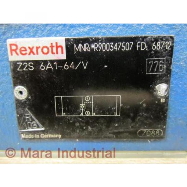 Rexroth Bosch R900347507 Check Valve Z2S 6A1-64/V - New No Box #2 image