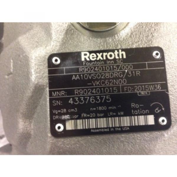 REXROTH HYDROLIC PUMP (see pic for specifics) #1 image