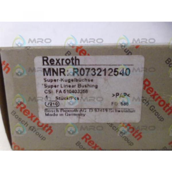 REXROTH R073212540 LINEAR BUSHING *NEW IN BOX* #4 image