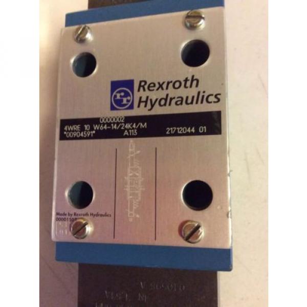 Rexroth Hydraulic 4WRE10W64-14/24K4/M Proportional Valve #2 image
