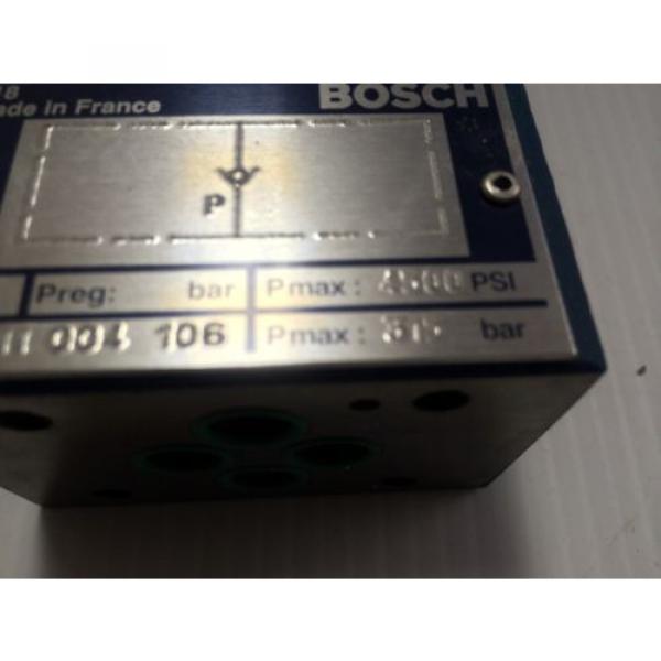 NEW Bosch Rexroth Hydraulic Flow Control Valve 0811004106 - 0 811 004 106 - BNIB #4 image