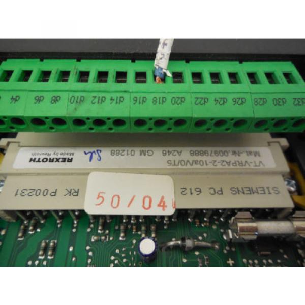 REXROTH VT-VRPA2-2-10A/V0/T5 AMPLIFIER CARD WITH CARD HOLDER VTVRPA2210AV0T5 #3 image