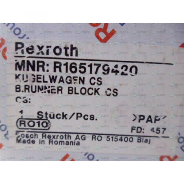 REXROTH R165179420 LINEAR BEARING *NEW IN BOX* #1 image