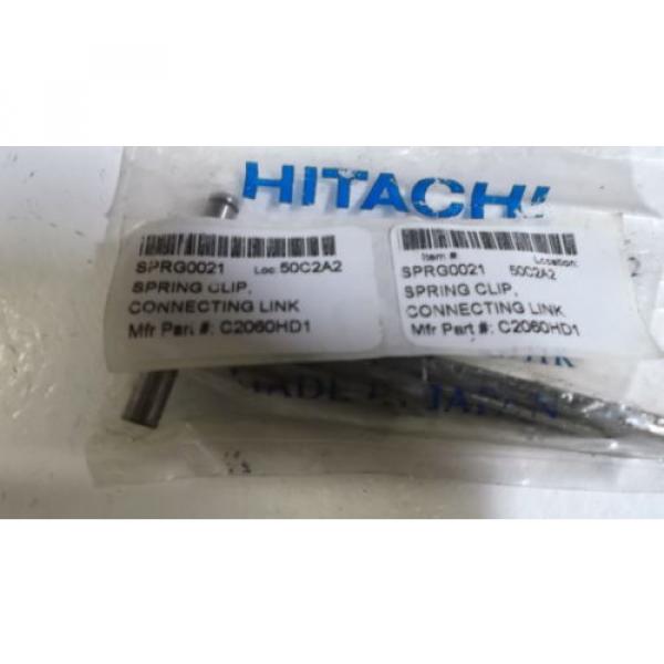 HITACHI SPRING CLIP CONNECTING LINK C2060HD1 *NEW IN FACTORY BAG* #3 image