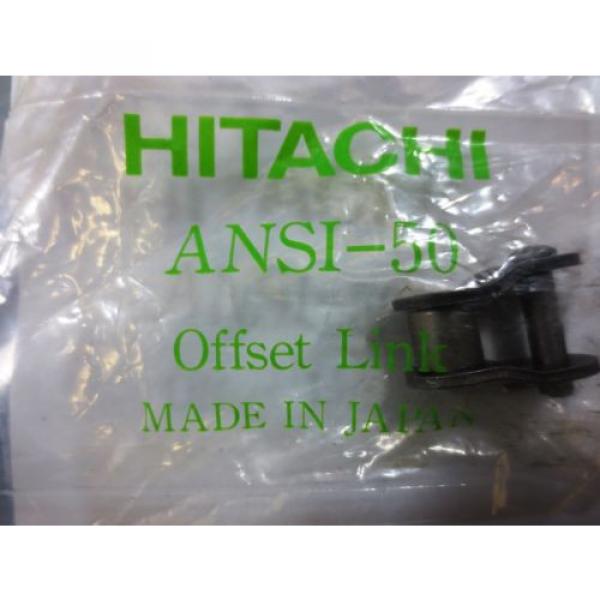 Lot of 7 Hitachi ANSI-50 Chain Offset Links #2 image