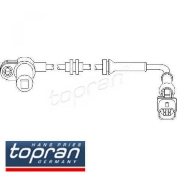 TOPRAN ABS Sensor Raddrehzahl Vorderachse Rechts oder Links 207450 #1 image