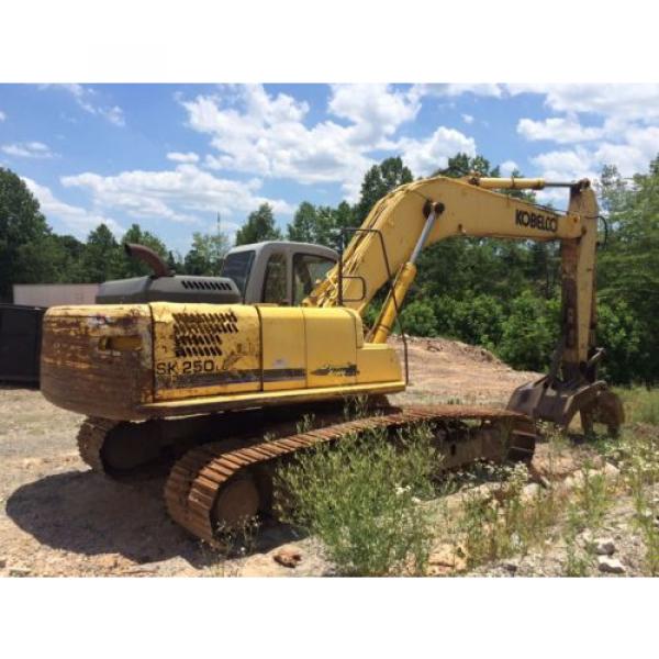 2006 KOBELCO SK250 LC DYNAMIC ACERA EXCAVATOR WITH CLAMSHELL ATTACHMENT #2 image
