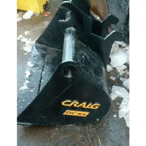 New 42&#034;Excavator bucket  to fit Case CX55, New Holland 55 &amp; Kobelco 55 &amp; coupler #1 image