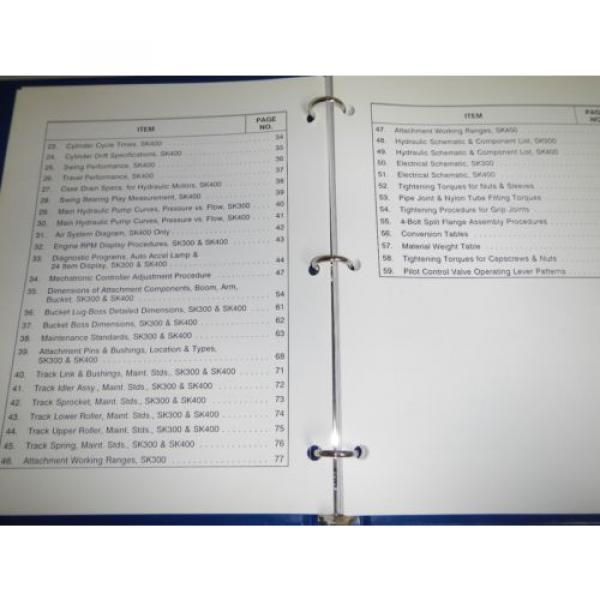 Kobelco Mark III 3 Series Hydraulic Excavator Service Handbook Shop Manual 1993 #4 image