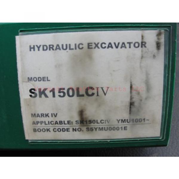 Kobelco SK150LC Mark IV Excavator Service Shop Repair Manual S5YMU0001E #2 image