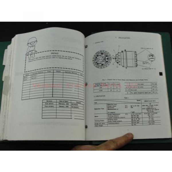 Kobelco SK150LC Mark IV Excavator Service Shop Repair Manual S5YMU0001E #8 image