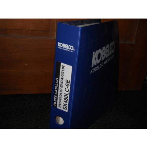 kobelco SK480LC-6E hydraulic excavator part manual book #1 image