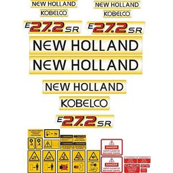 New Holland Kobelco E27.2SR Mini Digger Decal Kit #1 image