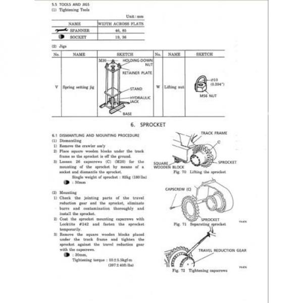 Kobelco SK310 SK310LC Hydraulic Excavator Shop Service Manual #3 image