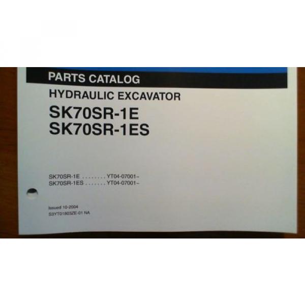 Kobelco SK70SR-1E SR70SR-1ES 7001- Excavator Opt Attach Breaker Parts Manual &#039;04 #2 image