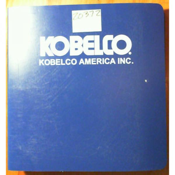 Kobelco SK35SR-3 S/N PX12-11001- Hydraulic Excavator Parts Catalog Manual 7/04 #1 image