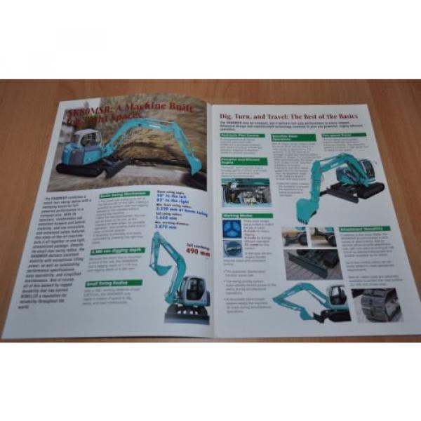 Kobelco SK80MSR Excavator Brochure Prospekt #2 image