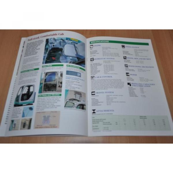 Kobelco SK80MSR Excavator Brochure Prospekt #3 image