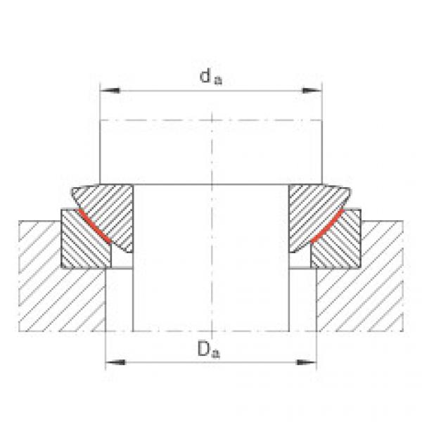 FAG cara menentukan ukuran bearing skf diameter luar 6212 Axial spherical plain bearings - GE220-AW #4 image