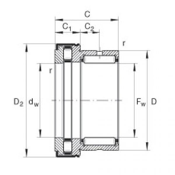 Complex Bearings NKXR15-Z INA #1 image