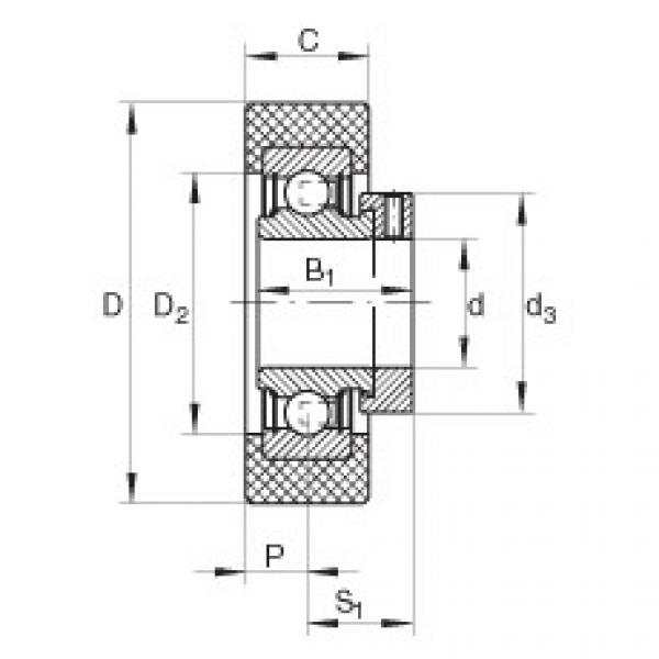 FAG cara menentukan ukuran bearing skf diameter luar 6212 Radial insert ball bearings - RCSMA30/65-XL-FA106 #5 image