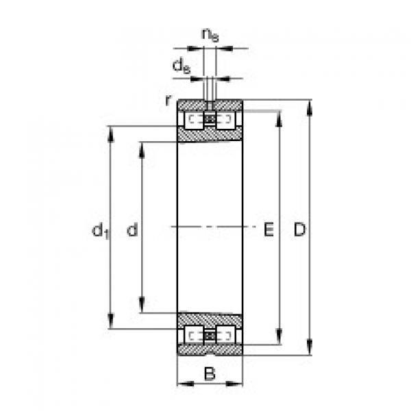FAG cad skf ball bearing Cylindrical roller bearings - NN3052-AS-K-M-SP #3 image