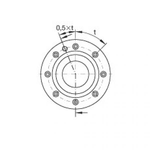 FAG bearing nachi precision 25tab 6u catalog Axial angular contact ball bearings - ZKLF60145-2Z-XL #3 image