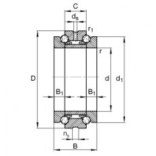 thrust ball bearing applications 234434-M-SP FAG #1 image