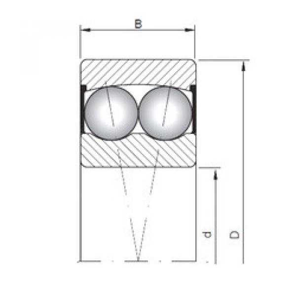 Self-Aligning Ball Bearings 2303-2RS CX #1 image