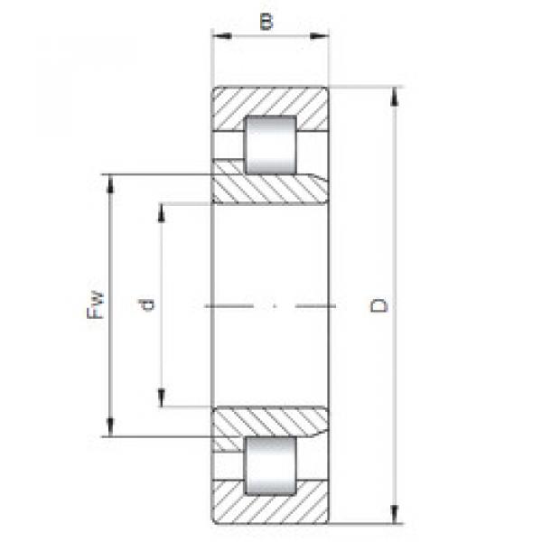 Cylindrical Bearing NJ10/800 ISO #1 image