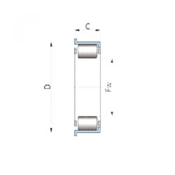 Cylindrical Roller Bearings F-90309 INA #1 image