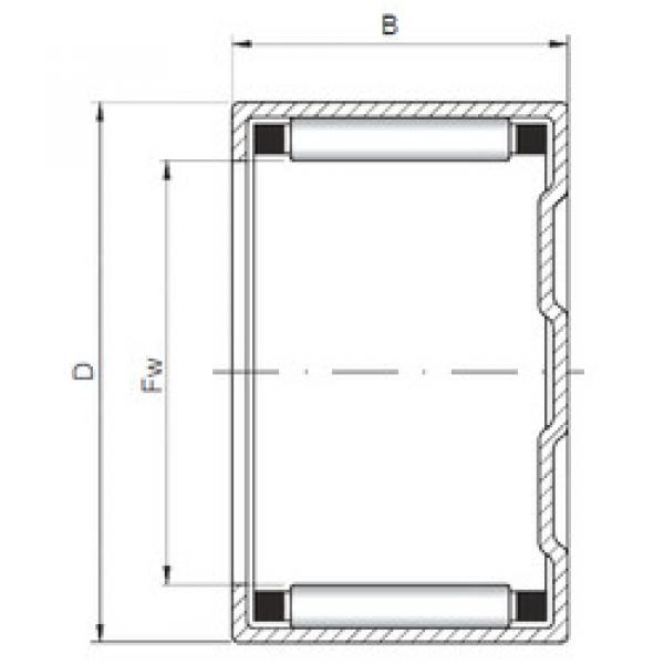 Cylindrical Roller Bearings BK1520 CX #1 image