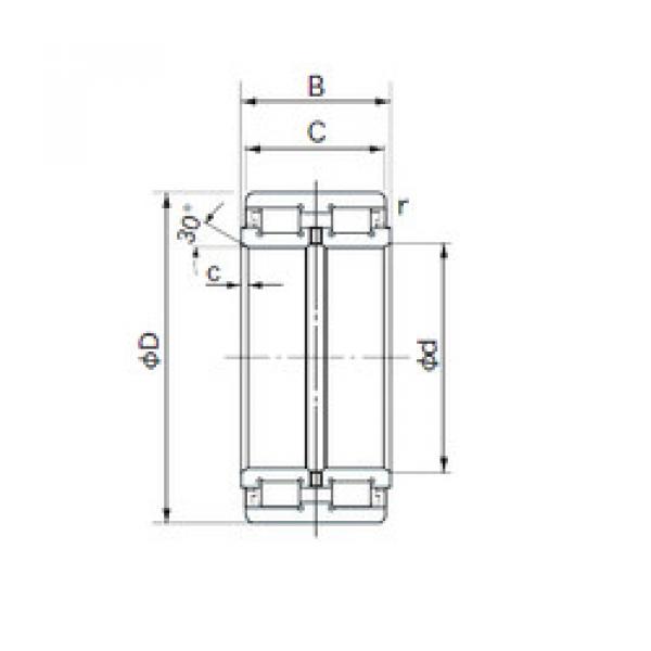 Cylindrical Roller Bearings E5016 NACHI #1 image