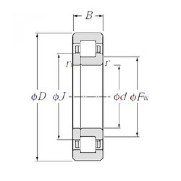 cylindrical bearing nomenclature NUP309E CYSD #1 image