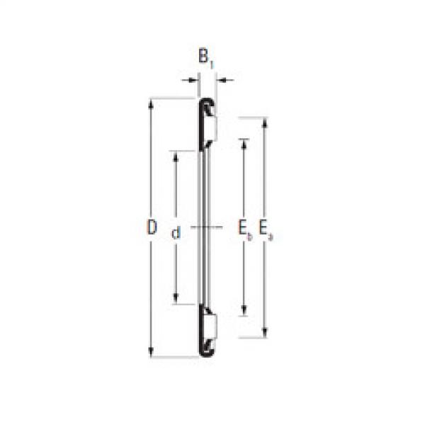 needle roller thrust bearing catalog AX 17 30 Timken #1 image
