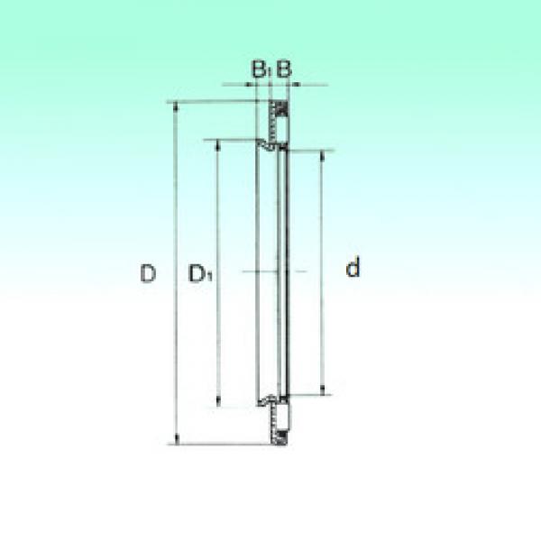 needle roller thrust bearing catalog AXW 15 NBS #1 image