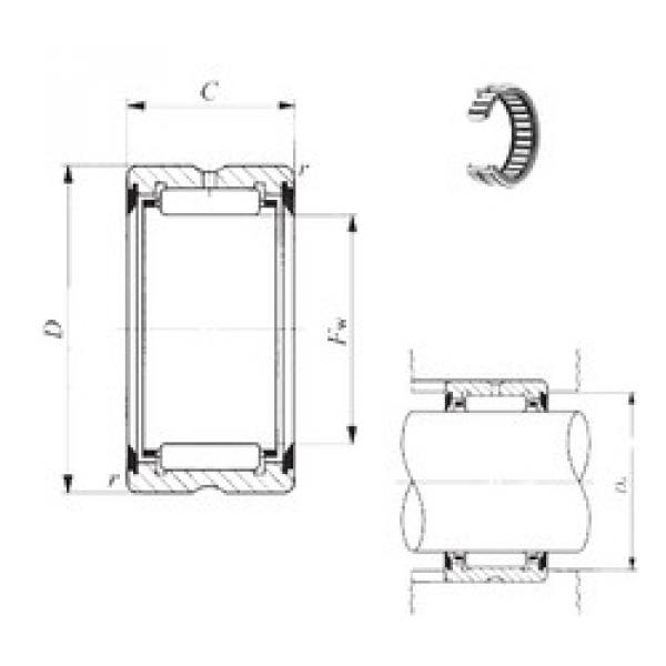 needle roller thrust bearing catalog BR 142216 UU IKO #1 image