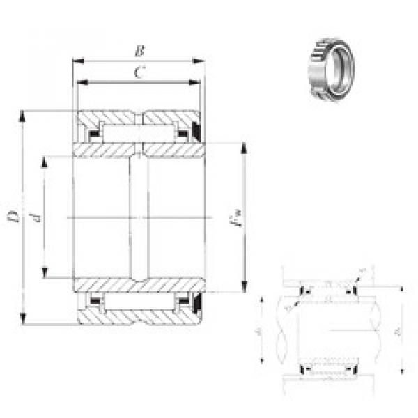 needle roller thrust bearing catalog BRI 142620 U IKO #1 image