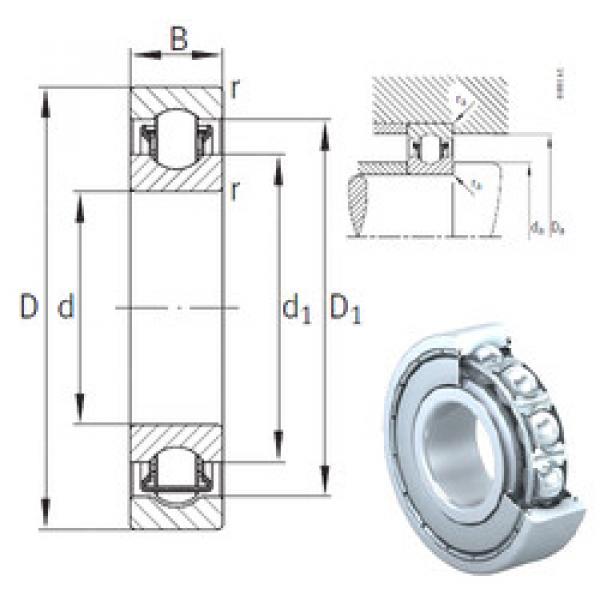 needle roller thrust bearing catalog BXRE303-2Z INA #1 image