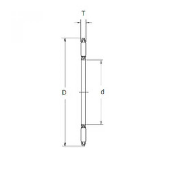 needle roller thrust bearing catalog FNTA-1226 NSK #1 image