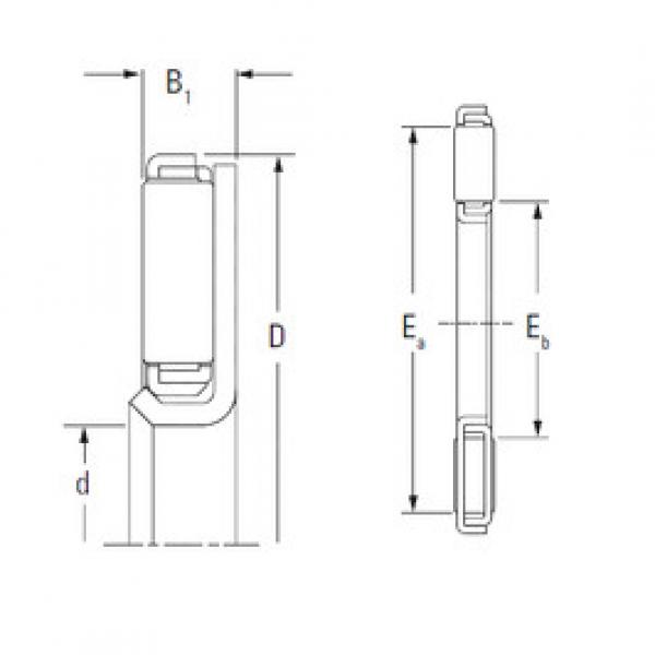 needle roller thrust bearing catalog FNTF-3352 KOYO #1 image